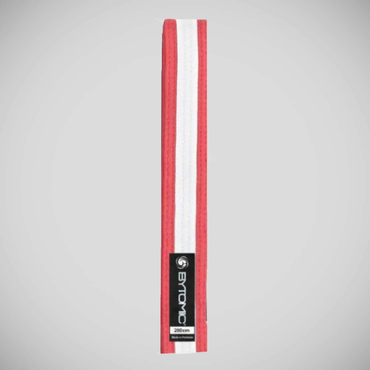 Red/White Stripe Bytomic Martial Arts Belt   