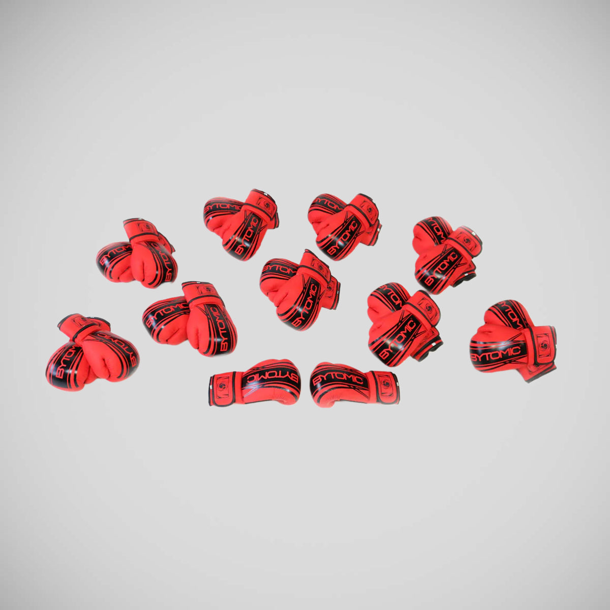 Bytomic Axis V2 Boxing Glove 10 Pack Red/Black