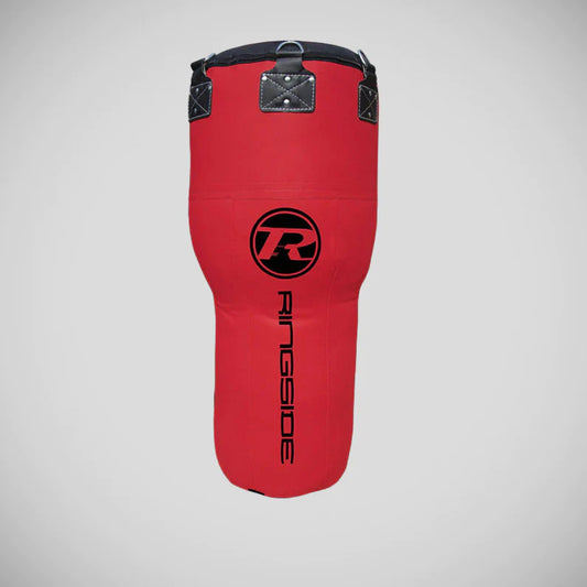 Red/Black Ringside G1 Synthetic Leather Mirage Angle Punch Bag