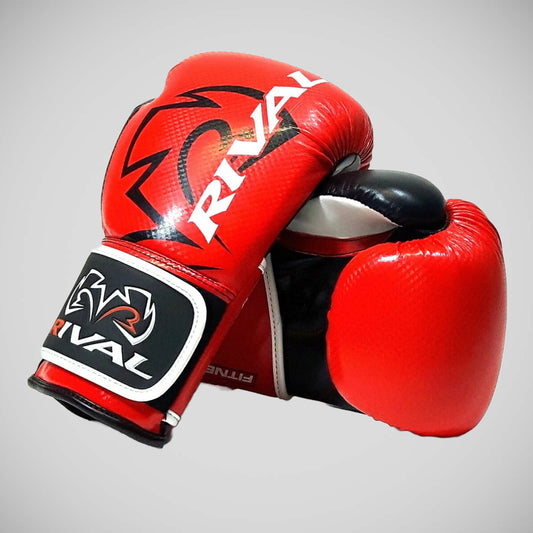 Red/Black Rival RB7 Fitness Plus Bag Gloves