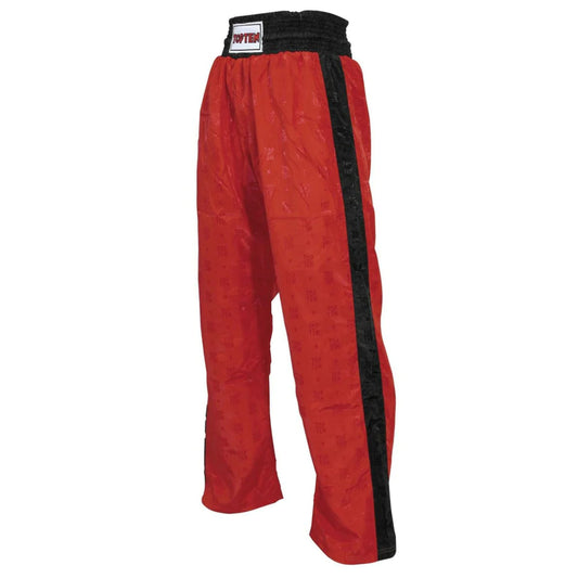 Red/Black Top Ten Kids Classic Kickboxing Pants