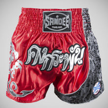 Red/Black/White Sandee Unbreakable Thai Shorts