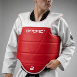 Bytomic Performer Reversible Chest Guard Red/Blue