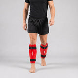 Bytomic Defender Shin Guard Red