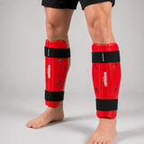 Bytomic Defender Shin Guard Red