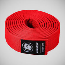 Red Bytomic Plain Polycotton Martial Arts Belt Pack of 10