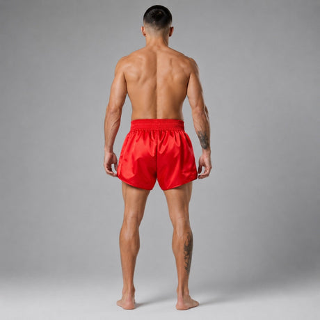 Bytomic Red Label Muay Thai Shorts Red