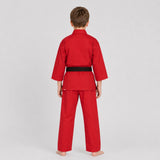 Bytomic Red Label V-Neck Kids Martial Arts Uniform Red