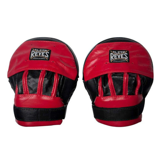 Red Cleto Reyes Curved Velcro Punch Mitts