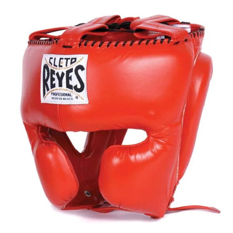 Red Cleto Reyes Headgear With Cheek Protectors
