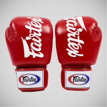 Red Fairtex BGV19 Deluxe Boxing Gloves