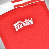 Red Fairtex SPE Elasticated Shin Guards   