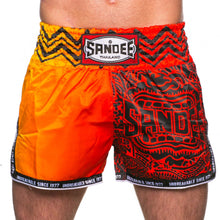 Red/Orange Sandee Warrior Muay Thai Shorts