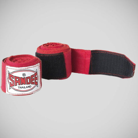 Red Sandee Hand Wraps 2.5m