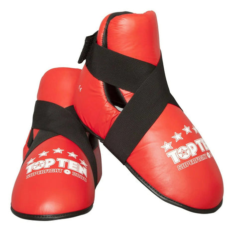 Top Ten Superfight 3000 Leather Kick Red