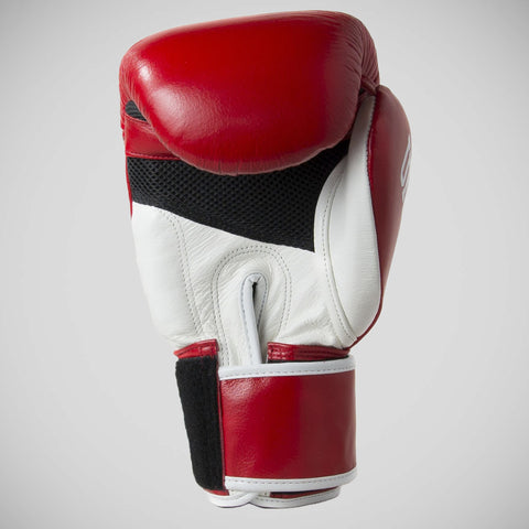 Red/White/Black Sandee Cool-Tec 3-Tone Boxing Gloves
