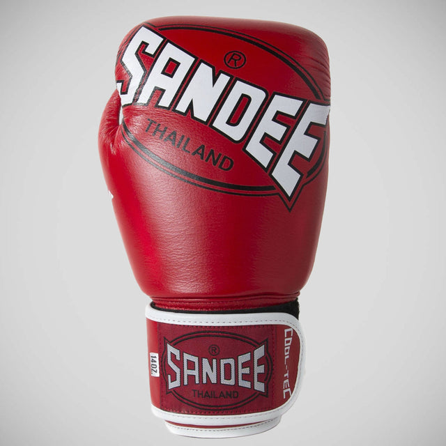Sandee Cool-Tec 3-Tone Kids Boxing Gloves Red/White/Black
