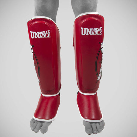 Sandee Cool-Tec Boot Shin Guards Red/White/Black