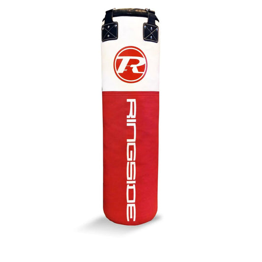 Red/White Ringside Synthetic Leather 4ft Punch Bag
