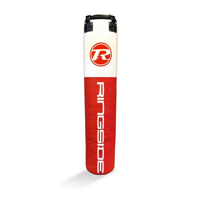 Ringside Synthetic Leather 6ft Punch Bag Red/White