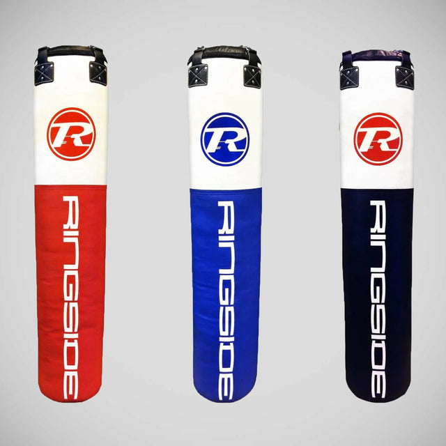 Ringside Synthetic Leather 6ft Punch Bag Red/White