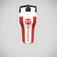 Red/White Ringside Synthetic Leather Angle Punch Bag