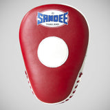 Red/White Sandee Curved Focus Mitts   