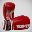 Red/White Top Ten Fight Boxing Gloves   