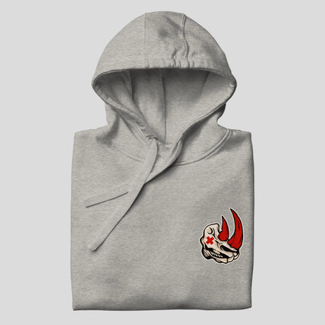 Fumetsu Rhino Hoodie Grey