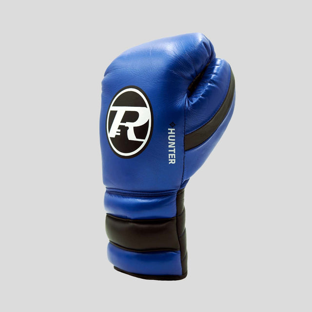 Ringside Hunter Series Lace Boxing Gloves Blue/Black