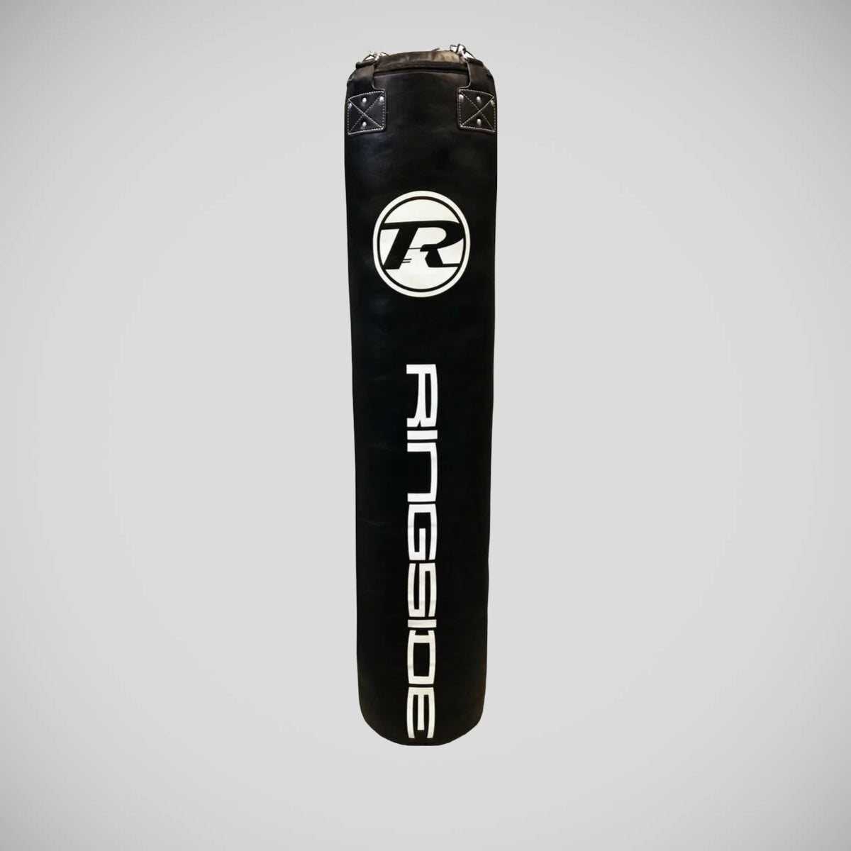 Ringside 6ft Synthetic Leder Punch Bag Schwarz