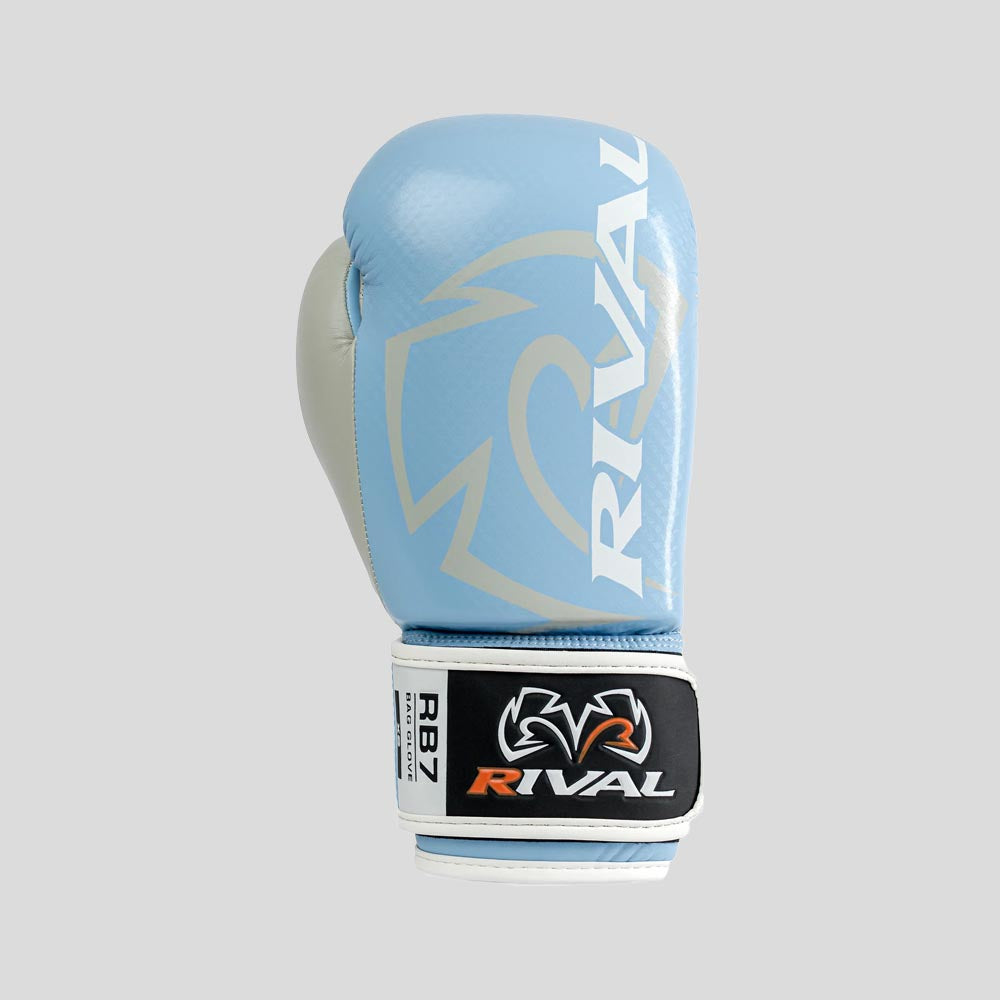 Rival Rb7 Rival RB7 Fitness Plus Bag Gloves Blue/Grey from Made4Fighters