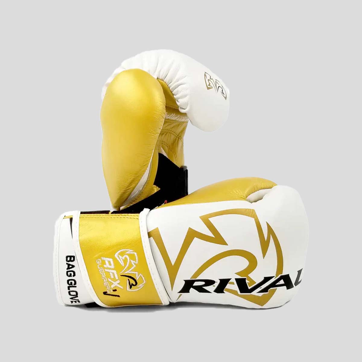 Rival RFX Guerrero Undisputed Edition Intelli-Shock Bag Gloves White/Gold