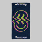 Roll Supreme Acid Rave Towel Navy