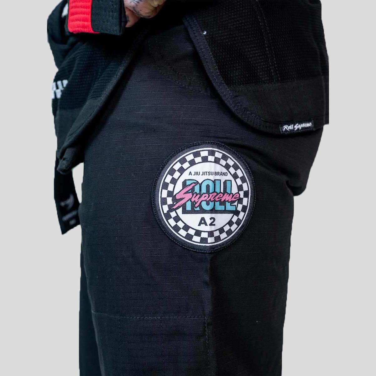 Roll Supreme The Finisher Bjj Gi Black
