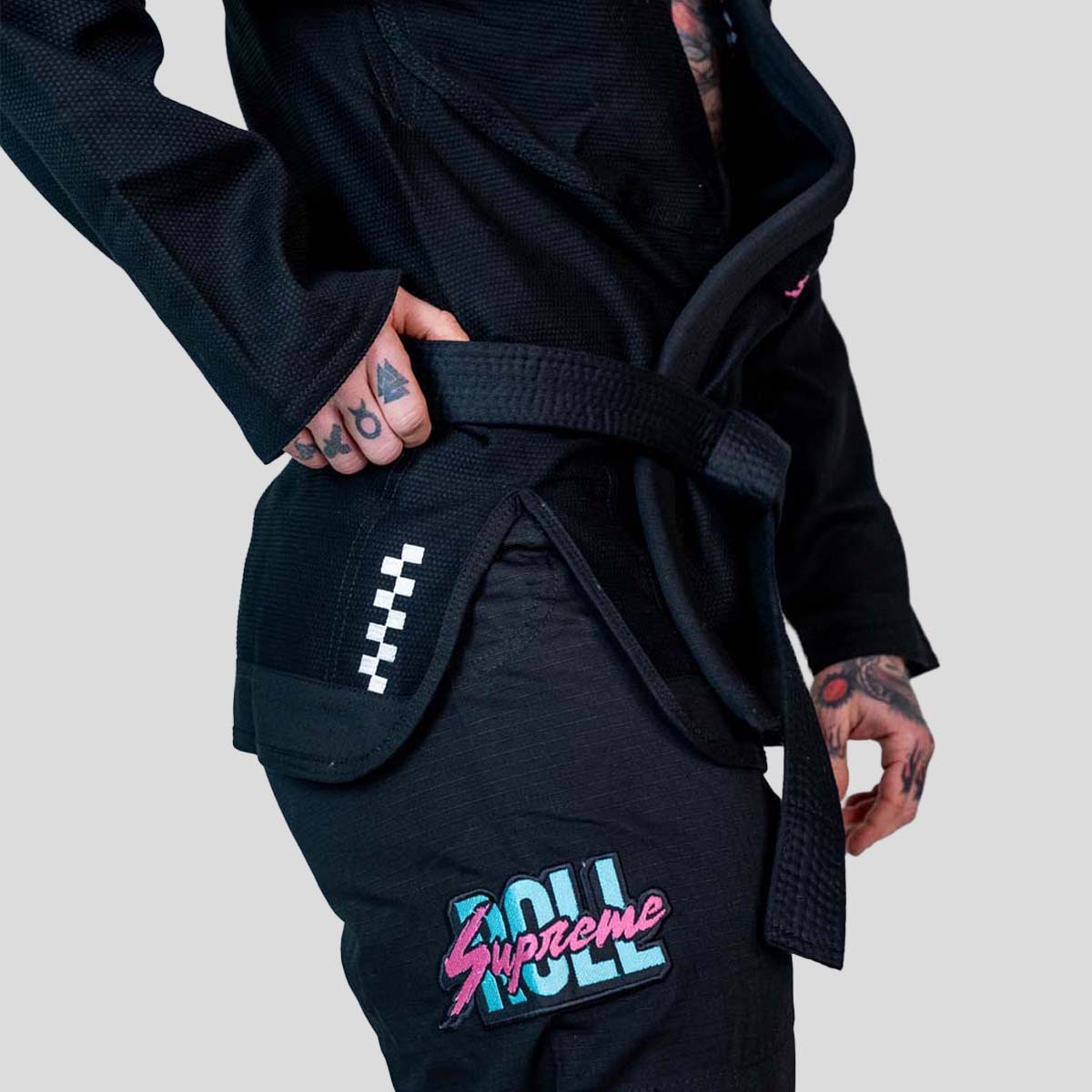 Roll Supreme The Finisher Bjj Gi Black