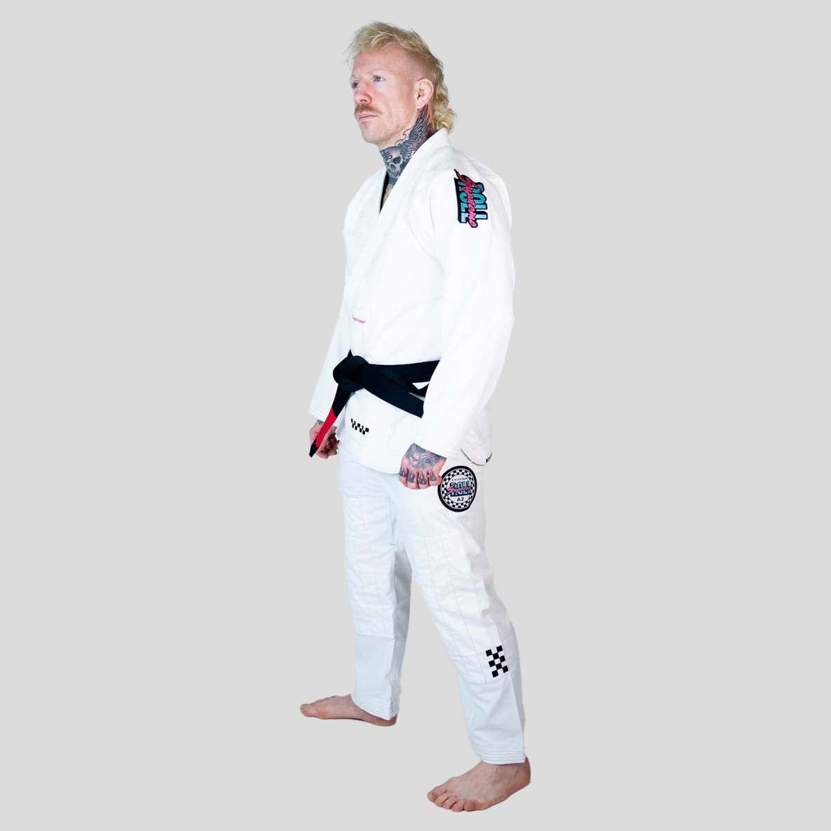 Roll Supreme The Finisher Bjj Gi White