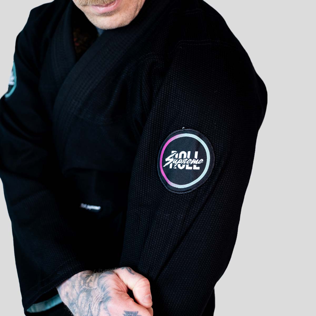 Roll Supreme The Low Key BJJ Gi Black