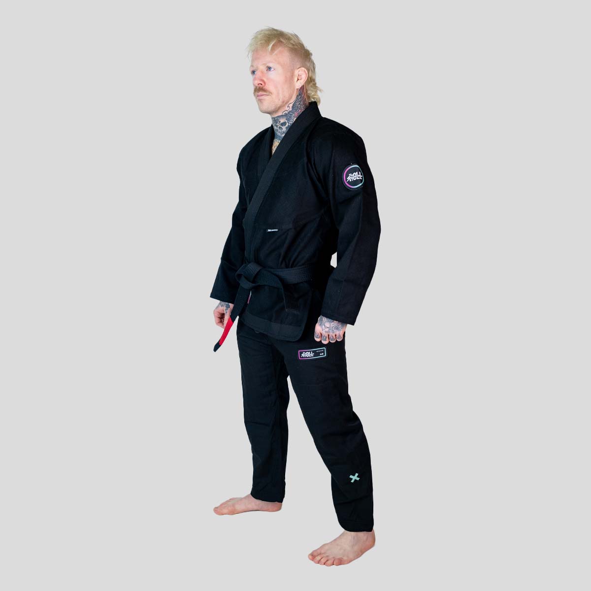 Roll Supreme The Low Key BJJ Gi Black