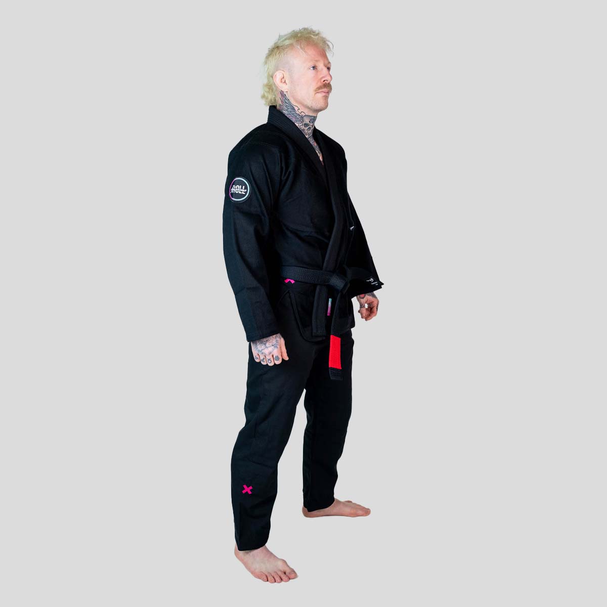 Roll Supreme The Low Key BJJ Gi Black