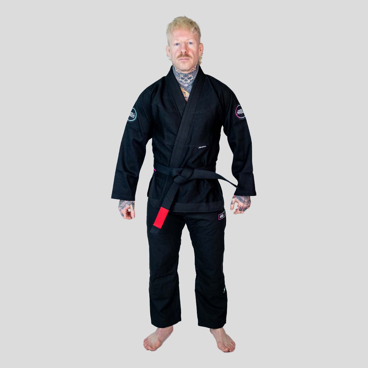 Roll Supreme The Low Key BJJ Gi Black