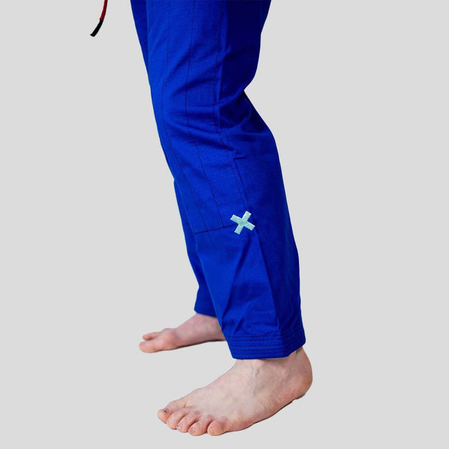 Roll Supreme The Low Key BJJ Gi Blue