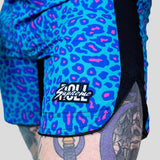 Roll Supreme The Butcher Fight Shorts Blue / Pink
