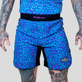 Roll Supreme The Butcher Fight Shorts Blue / Pink