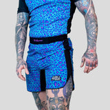 Roll Supreme The Butcher Fight Shorts Blue / Pink