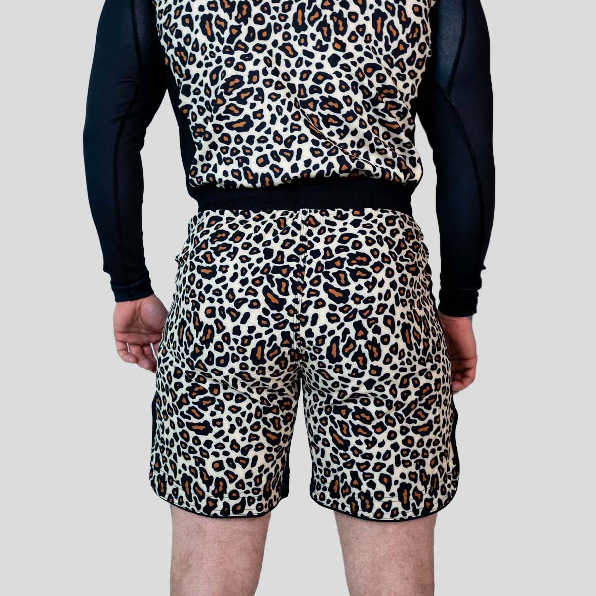 Roll Supreme The Butcher Fight Shorts Yellow / Brown