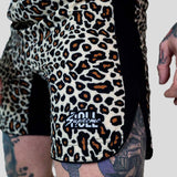 Roll Supreme The Butcher Fight Shorts Yellow / Brown