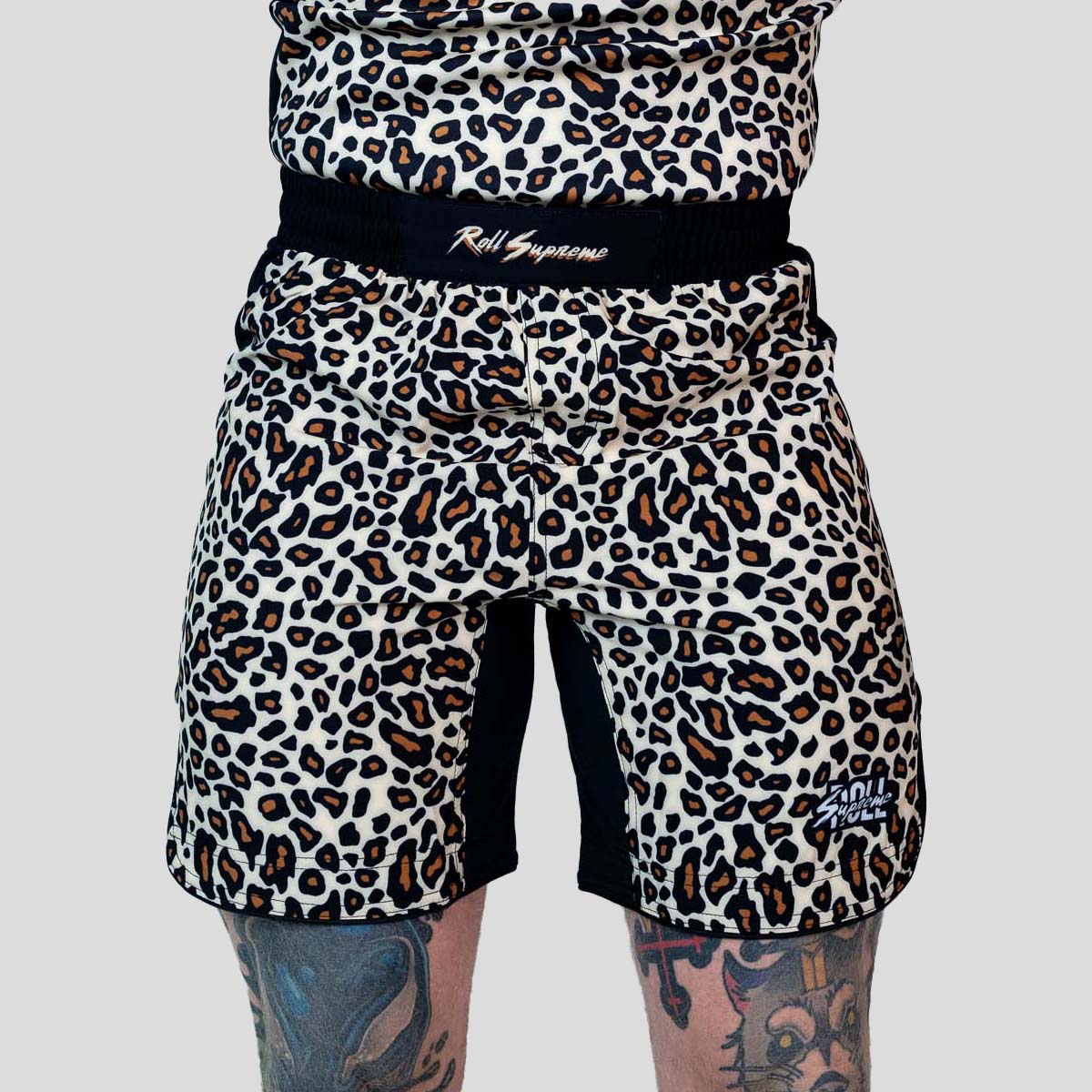 Roll Supreme The Butcher Fight Shorts Yellow / Brown