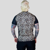 Rouler suprême le boucher à manches courtes cutanées jaune / brun