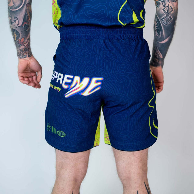 Roll Supreme  The Rave Nuclear Candy Trip Fight Shorts